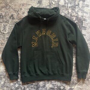 Green Mahagrid hoodie
